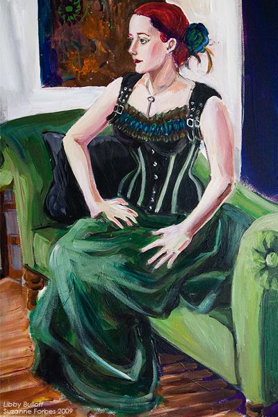 Portrait of Libby Bulloff by Suzanne Forbes June 2009